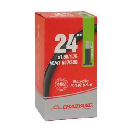 CHAOYANG Camera d'aria 24x1.50/1.75 AV33 (40/47-507/520)