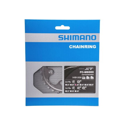 Cambio SHIMANO 28z. FC-M8000XT38/28z. nero 64 mm