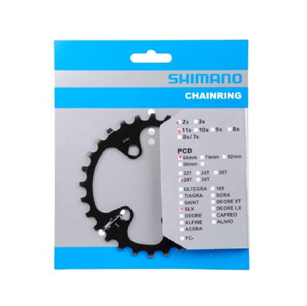 Cambio SHIMANO 28z. FC-M7000SLX38/28z. nero 64 mm