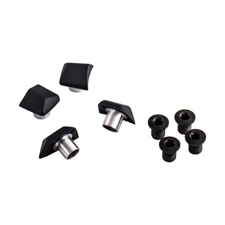 SHIMANO Dadi del convertitore FC-R8000 46/36z. (M8x10,1 mm) 4 pz