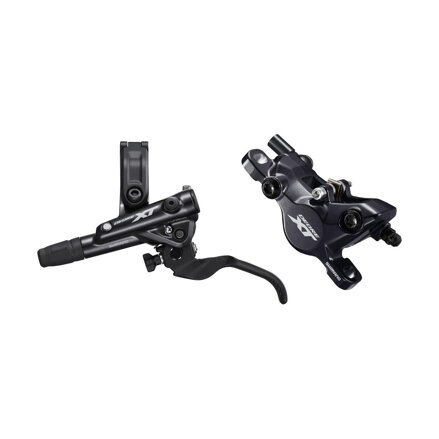 SHIMANO Freno idraulico XT I-M8100 anteriore nero Post Mount 1000mm serpente. +G05A