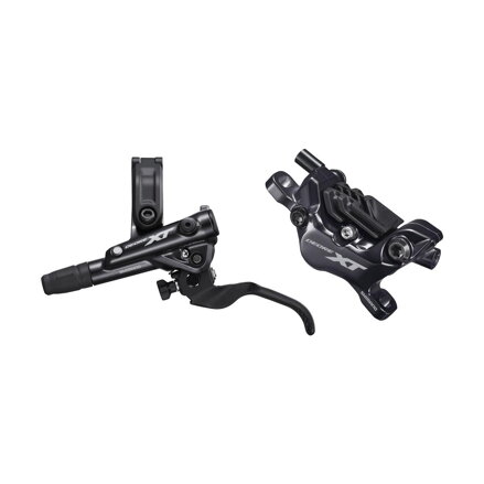 SHIMANO Freno idr. XT I-M8120 tubo anteriore nero Post Mount 1000mm + piastra. N03A