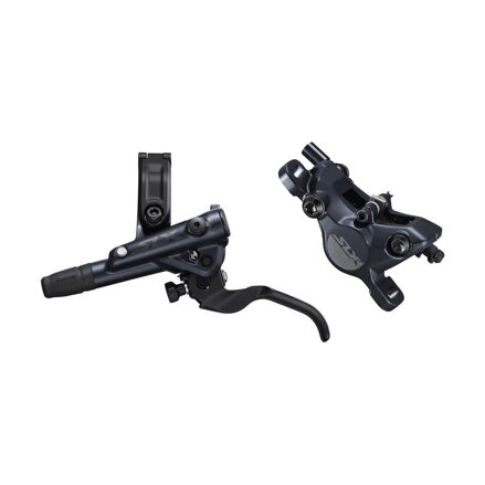 SHIMANO Freno idr. SLX I-M7100 tubo anteriore nero Post Mount da 1000 mm + piastra. G05S