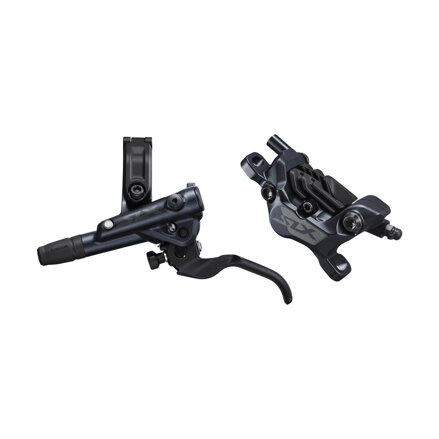 SHIMANO X I-M7120 Freno idraulico SL anteriore nero Post Mount 1000mm tubo + pastiglie N03A 