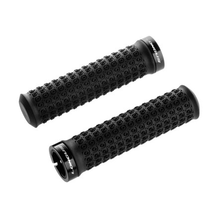 Maniglie LONGUS DOTS nere con serratura