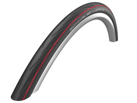 Pneumatico SCHWALBE LUGANO II (25-622) 700x25C Active 50EPI K-Guard 330g Cintura rossa