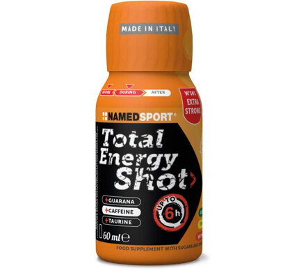 NAMEDSPORT Bevanda TOTAL ENERGY SHOT arancia con caffeina 60ml