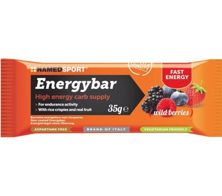 NAMEDSPORT Barretta ENERGYBAR frutti di bosco 35g