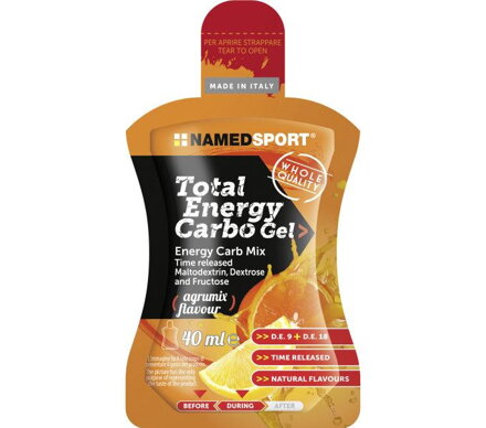 NAMEDSPORT Gel TOTAL ENERGY CARBO agrumi 40ml
