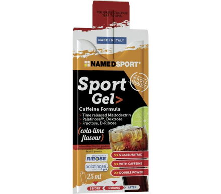 NAMEDSPORT Gel SPORT ruota/lime 25ml