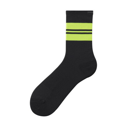 Calzini SHIMANO ORIGINAL TALL strisce nere/gialle