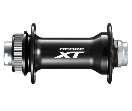 SHIMANO Mozzo anteriore XT HB-M8010 perno 110x15mm 32d. BOOST nero Center Lock