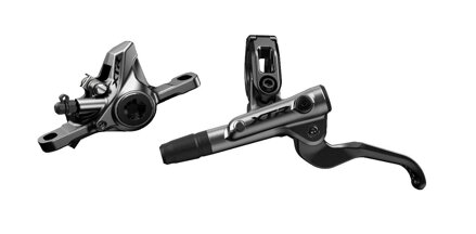 SHIMANO Freno idr. Tubo anteriore Post Mount XTR I-M9100 da 1000 mm + piastra. K05Ti
