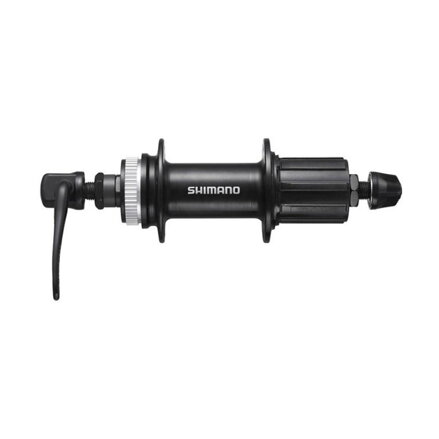 SHIMANO Mozzo posteriore FH-TY505 36d. 7-k. nero su r.u. Chiusura centrale