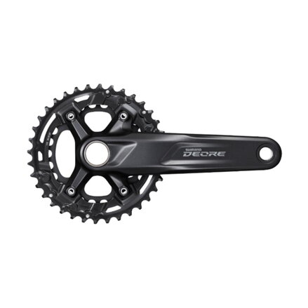 SHIMANO Centro Deore FC-M4100 175mm 36/26z. 10k. nero in due pezzi