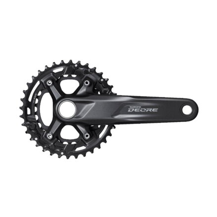SHIMANO Centro Deore FC-M5100 175mm 36/26z. 11-k. nero in due pezzi senza cuscinetti