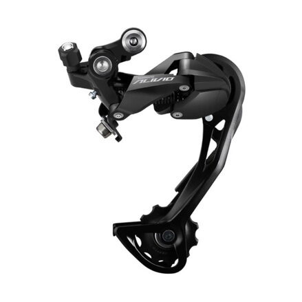Deragliatore SHIMANO Alivio RD-M3100 9 velocità. tracolla nera super lunga Shadow