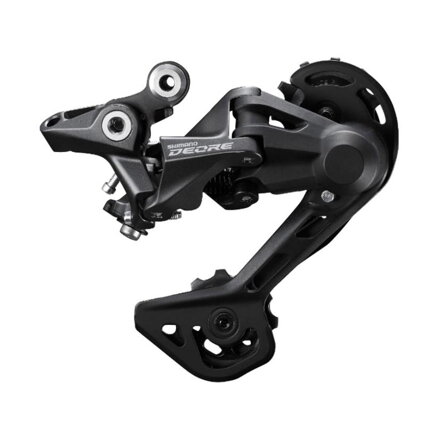 Deragliatore SHIMANO Deore RD-M4120 10-k. tracolla nera super lunga Shadow