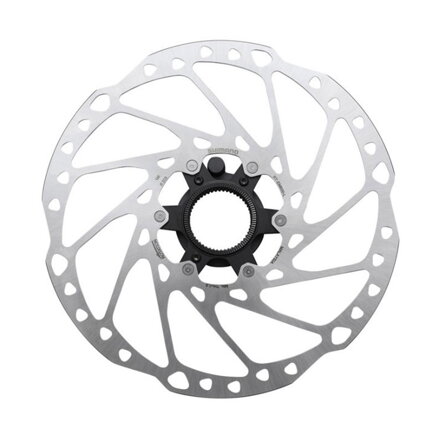 Disco freno SHIMANO RT-EM600 203mm Center Lock per gradini (serrato esternamente)