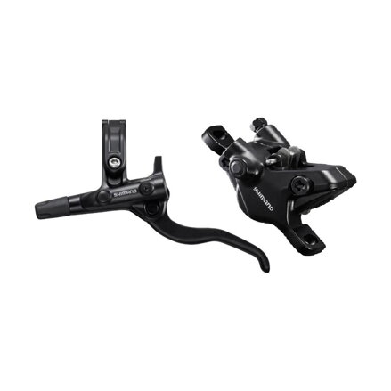 SHIMANO E-MT410 Freno idraulico BL-M4100/BR-MT410 anteriore nero Post Mount 1000mm tubo + pastiglie B05S 