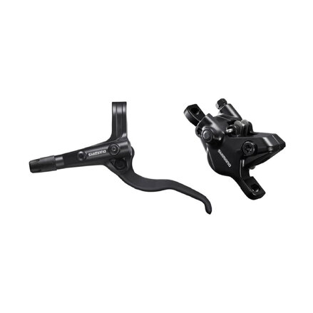 SHIMANO E-MT410 Freno idraulico BL-MT401/BR-MT410 anteriore nero Post Mount 1000mm tubo + pastiglie B05S 
