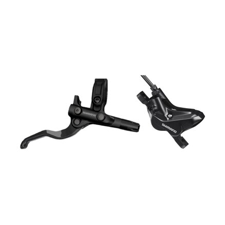 SHIMANO Freno idr. E-MT420 BL-MT4100/BR-MT420 tubo posteriore nero Post Mount 1700mm + piastra. D03S