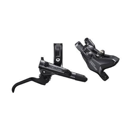 SHIMANO E-M6100 Freno idraulico Deore posteriore Post Mount 1700mm tubo + pastiglie G05S 