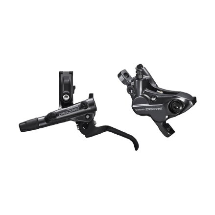 SHIMANO Freno idr. Deore E-M6120 tubo anteriore Post Mount da 1000 mm + piastra. D03S
