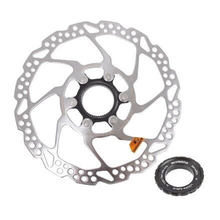 Disco freno SHIMANO SM-RT54 160mm Center Lock (serrato esternamente) solo per dischi in resina