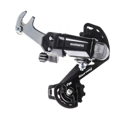 Deragliatore SHIMANO Tourney RD-TY200 GS 6/7 velocità. con gancio nero