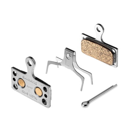 Pastiglie freno SHIMANO. Metallo G04S XTR/XT/SLX/ALFINE/SHIMANO