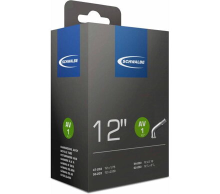 Tubo SCHWALBE AV1 45° 12x1,75/2,10 AV 40mm 45° (47/62-203) 80g