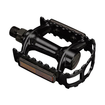 Pedali LONGUS CAST MTB AL neri, sfera, fusi