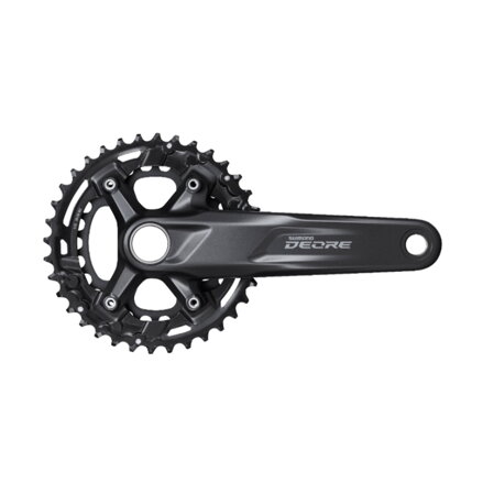 SHIMANO Centro Deore FC-M5100 175mm 36/26z. 11-k. nero in due pezzi senza cuscinetti