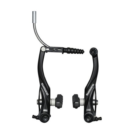 SHIMANO Freno Alivio V-brake BR-T4000 nero con tubo guida