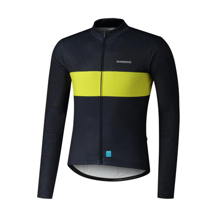 Maglia SHIMANO VERTEX TEAM LUNGA blu navy