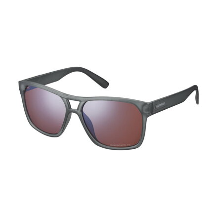 Maschera SHIMANO SQUARE2 trasparente grigio scuro Ridescape High Contrast