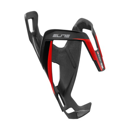 Cestino ELITE VICO CARBON nero/rosso opaco