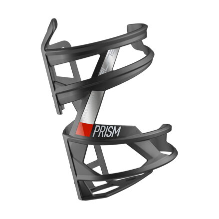 Cestino ELITE PRISM R CARBON nero/rosso opaco