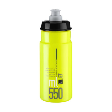 Borraccia ELITE JET 550 logo giallo nero