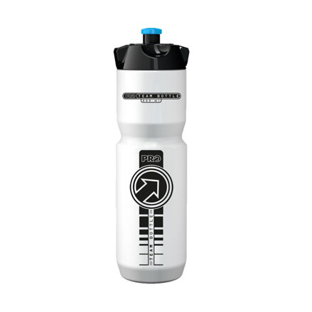 Borraccia PRO TEAM bianca 800ml