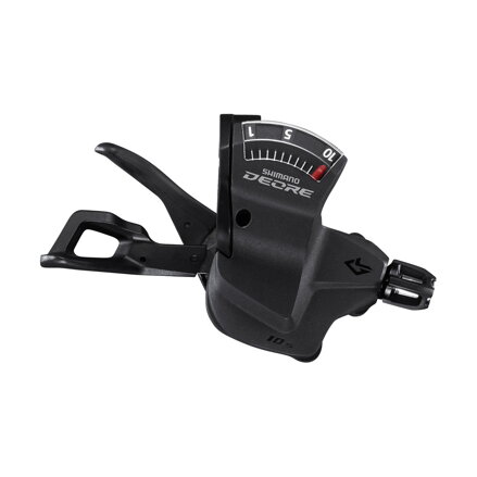 SHIMANO Cambio Deore SL-M5130 destra 10-k. su una manica con un puntatore