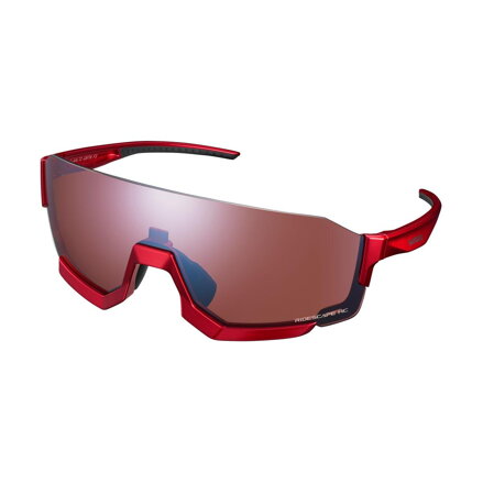Occhiali SHIMANO AEROLITE2 rosso metallizzato Ridescape High Contrast