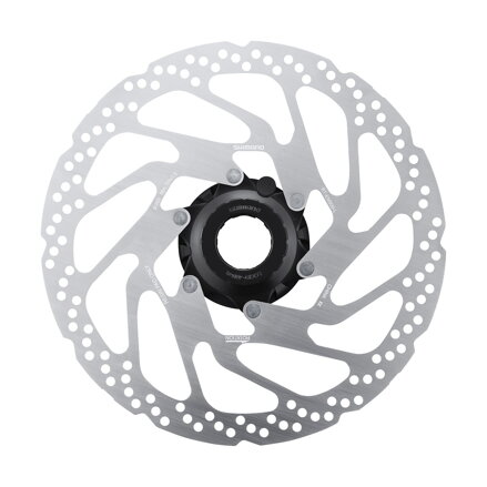 SHIMANO Disco freno RT-EM300 203mm Center Lock Ice Tech (serrato internamente) per Gradini