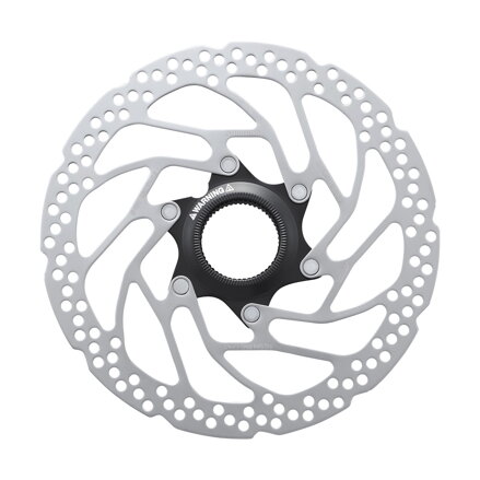 SHIMANO Disco freno RT-EM300 180mm Center Lock Ice Tech (serrato internamente) per Gradini