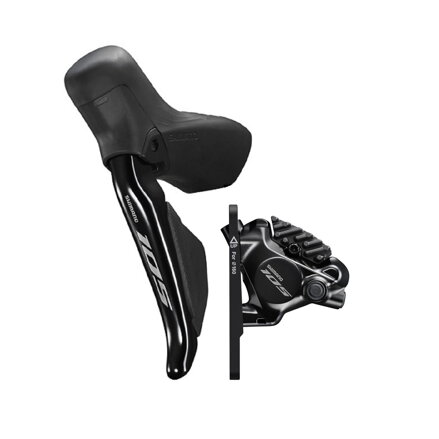 SHIMANO Dual control 105 set ST-R7170/BR-R7170 sinistro 2-prev. Cambio Di2/freno idraulico