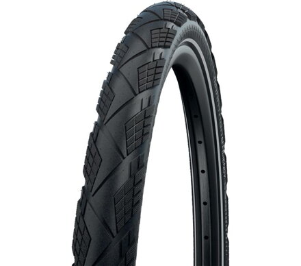 Pneumatico SCHWALBE MARATHON EFFICIENCY (40-622) 28x1.50 700x38C Evolution 67EPI V-Guard 530g Nero reflex Race