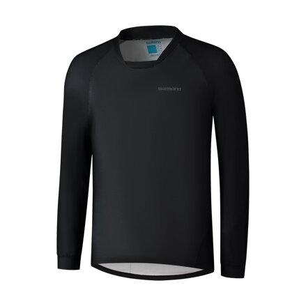 Maglia SHIMANO MYOKO LONG WARM nera