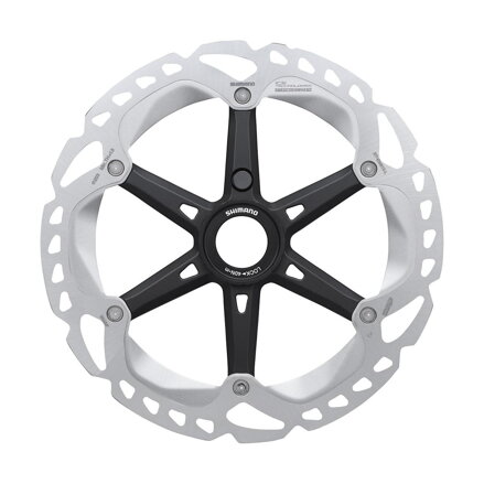 SHIMANO Disco freno RT-EM810 Gradini da 203mm Center Lock Ice Tech (serrato esternamente)