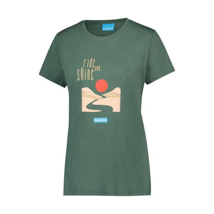 T-shirt SHIMANO da donna GRAPHIC TEE verde